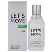 United Colors of Benetton Let's Move EDT,  100 ml  for Men 