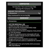 4 - MuscleBlaze L-Glutamine,  0.55 lb  Unflavoured 