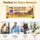 4 - Beyond Food Millet Bar,  8 Piece(s)/Pack  Blueberry Burst 