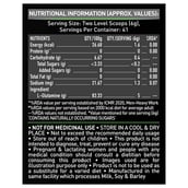 4 - MuscleBlaze L-Glutamine,  0.55 lb  Fruit Punch 