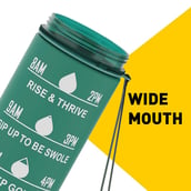7 - MuscleBlaze Sipper Water Bottle, Forest Green 1 L