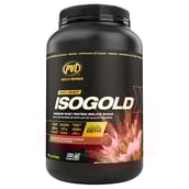1 - PVL 100% Whey Isogold,  2 lb  Strawberry Milkshake 
