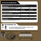 3 - Kevin Levrone Gold Whey,  4.4 lb  Coffee Frappe 