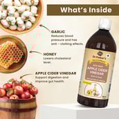 2 - Dr. Patkar's Apple Cider Vinegar,  0.5 L  Garlic & Honey 