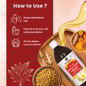 4 - Dr. Patkar's Apple Cider Vinegar, 0.5 L with Ginger Turmeric & Fenugreek