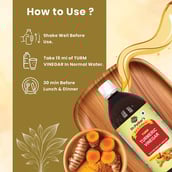 4 - Dr. Patkar's Turmeric Vinegar Pack of 2,  1 L 