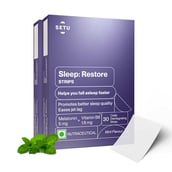 1 - Setu Sleep: Restore,  30 Strip(s)  Mint (Pack of 2) 