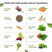 6 - Health Veda Organics Plant Based Liver Detox,  60 capsules 