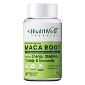 1 - Health Veda Organics Maca Root 800 mg,  60 veggie capsule(s) 