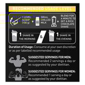 7 - MuscleBlaze High Protein Gold Gainer,  11 lb  Chocolate 