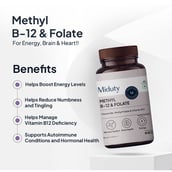 2 - Miduty Methyl B-12 & Folate,  60 chewable tablet(s)  Unflavoured 