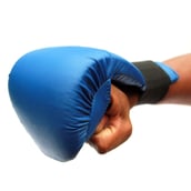 4 - SportSoul Karate Gloves Pack of 2,  Blue & Red  Free Size 