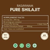 2 - Rasayanam Ashwagandha KSM-66 60 Capsules & Pure Himalayan Shilajit Combo,  20 g 