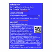 4 - Smash Micronised Creatine Monohydrate, Unflavoured 0.22 lb