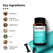 4 - HealthKart HK Vitals Multivitamin Adults 50+,  Unflavoured  60 tablet(s)