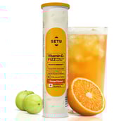 1 - Setu Vitamin C Fizz Amla Extract, 20 tablet(s) Orange