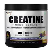 1 - AS-IT-IS Nutrition ATOM Creatine Monohydrate,  Blue Razz Fusion  0.55 lb 