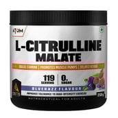 1 - AS-IT-IS Nutrition ATOM L-Citrulline Malate,  0.55 lb  Blue Razz 
