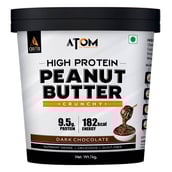 1 - AS-IT-IS Nutrition ATOM High Protein Peanut Butter Crunchy, 1 kg Dark Chocolate