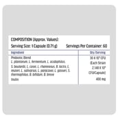 9 - HealthKart HK Vitals Pre and Probiotics,  60 capsules  Unflavoured