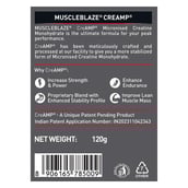 7 - MuscleBlaze Creatine Monohydrate CreAMP,  Citrus Blast  0.22 lb 