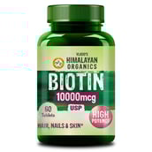 1 - Vlado's Himalayan Organics Biotin 10000mcg,  60 tablet(s)  USP 