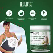 6 - INLIFE Vegan Protein Meal Shake,  0.5 kg  Chocolate 
