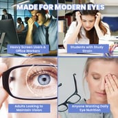 6 - Dr. Morepen Vision Gummies with Lutein Strawberry Mix Flavour,  60 gummies 