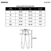 9 - Athflex Men's Straight Fit Classic Workout Pants,  Navy Blue  Medium 