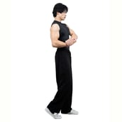 7 - Athflex Men's Sleeveless Hustle Highneck Compression Tank,  Large  Black 