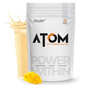AS-IT-IS Nutrition ATOM 100% Whey Protein Isolate Ultra-Pure,  2.2 lb  Mango Delight 