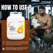 6 - Healthfarm Muscle Whey, 4.4 lb Mango