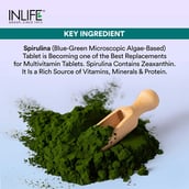 2 - INLIFE Spirulina 2000mg,  120 tablet(s) 