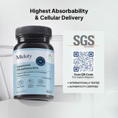 3 - Miduty Liposomal Glutathione 85%,  Unflavoured  30 capsules 