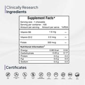 7 - Miduty Methyl B-12 & Folate,  100 chewable tablet(s)  Unflavoured 