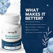 7 - Nirviyu Multivitamins with Multimineral for Women,  60 tablet(s)  Unflavoured 