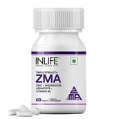 1 - INLIFE ZMA (Zinc Magnesium Aspartate & Vitamin B6),  60 tablet(s)  Unflavoured 
