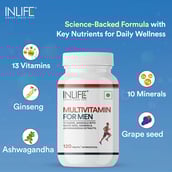 2 - INLIFE Multivitamin for Men,  120 tablet(s)  Unflavoured 