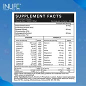 7 - INLIFE Multivitamin for Men,  120 tablet(s)  Unflavoured 
