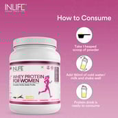 3 - INLIFE Whey Protein for Women,  1.1 lb  Vanilla 
