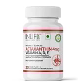 1 - INLIFE Astaxanthin 4mg,  30 veggie capsule(s) 