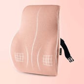 1 - betterhood Back Support Cushion,  Peach  for Chair 