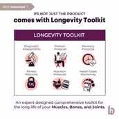 7 - betterhood Coccyx Back Support & Seat Cushion Combo,  Black  for Chair 