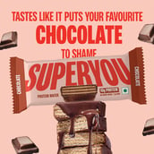 3 - Superyou Protein Wafer Bars Combo, 10 bar(s) Chocolate & Choco Peanut Butter