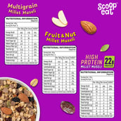 4 - Scoopeat Millet Muesli Combo,  3 Piece(s)/Pack  Multigrain, High Protein, Fruit & Nut 