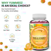 7 - Naturyz Glutathione with Vitamin C,  Orange  30 gummies 