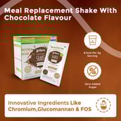5 - GoFigure Meal Replacement Shake,  10 sachets/pack  Creamy Chocolate 