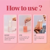 5 - TruNativ Advanced Collagen Peptides,  6 sachets/pack  Lychee Coconut (Japanese Marine Collagen Type 1 & 3) 