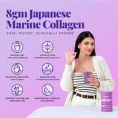 3 - TruNativ Advanced Collagen Peptides,  200 g  Blueberry Lavender (Japanese Marine Collagen Type 1 & 3) 
