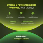 3 - Nutrabay Wellness Omega 3 Fish Oil,  60 capsules 
